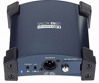 השכרת קופסת DI אקטיבית מבית LD SYSTEMS דגם LDI02